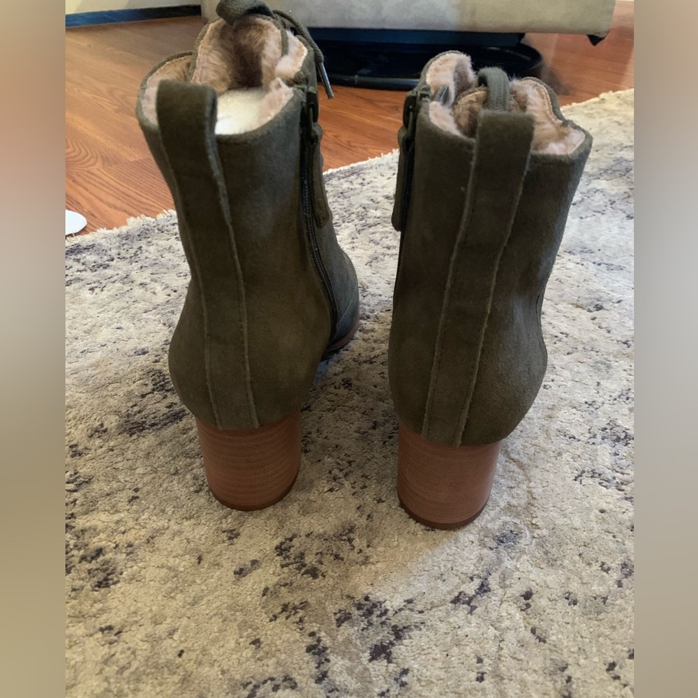 Green booties